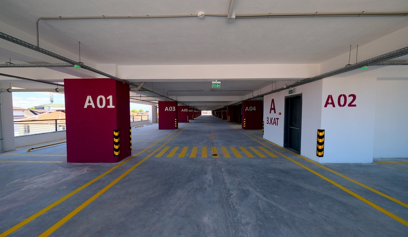 SEAH kampüsündeki katlı otoparkta sona gelindi