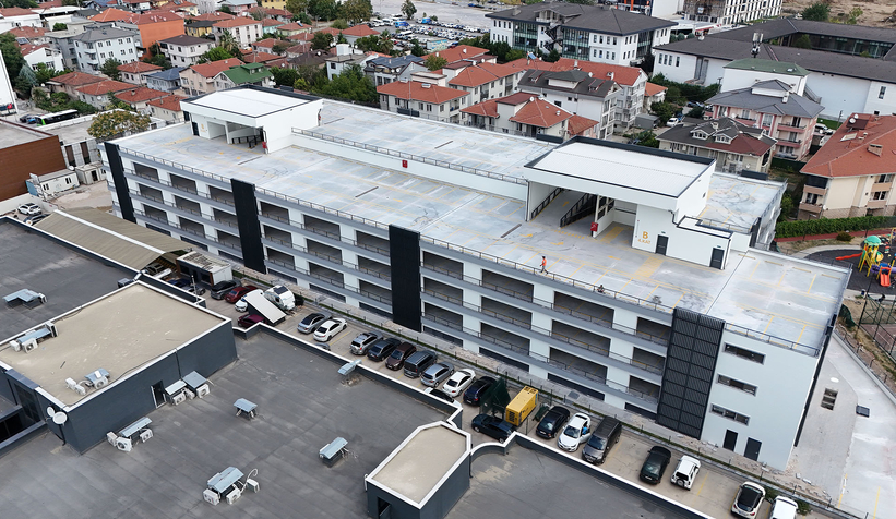 SEAH kampüsündeki katlı otoparkta sona gelindi