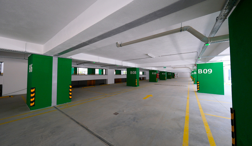 SEAH kampüsündeki katlı otoparkta sona gelindi