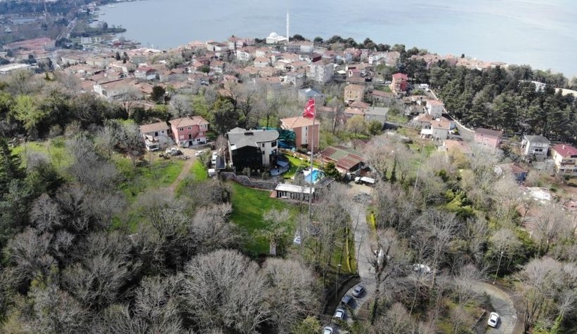 Sedat Peker’in villası havadan görüntülendi