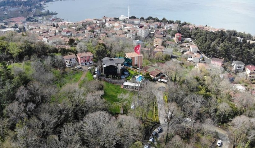 Sedat Peker’in villası havadan görüntülendi