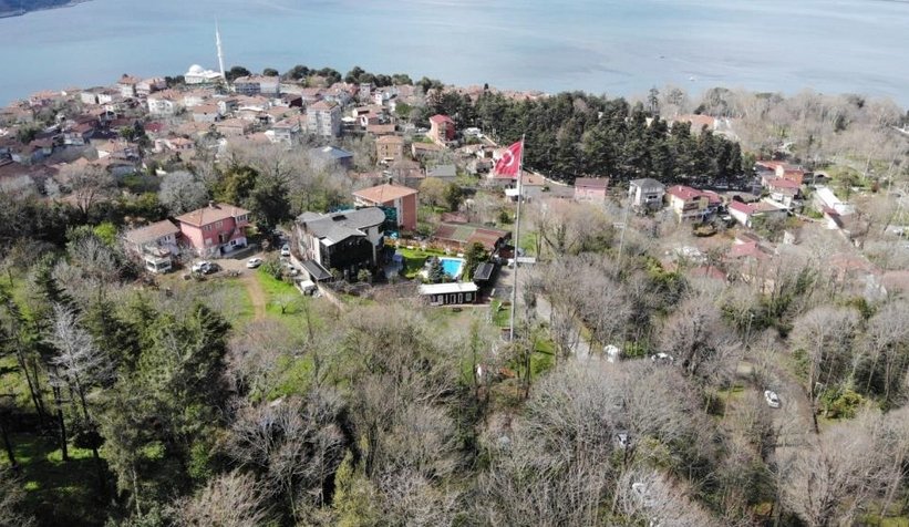 Sedat Peker’in villası havadan görüntülendi