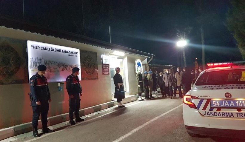 Şehidimizin cenazesi Sakarya'ya getirildi