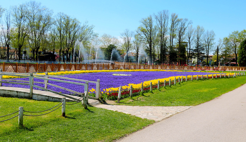 Şehir çiçeklerle bayrama hazırlandı
