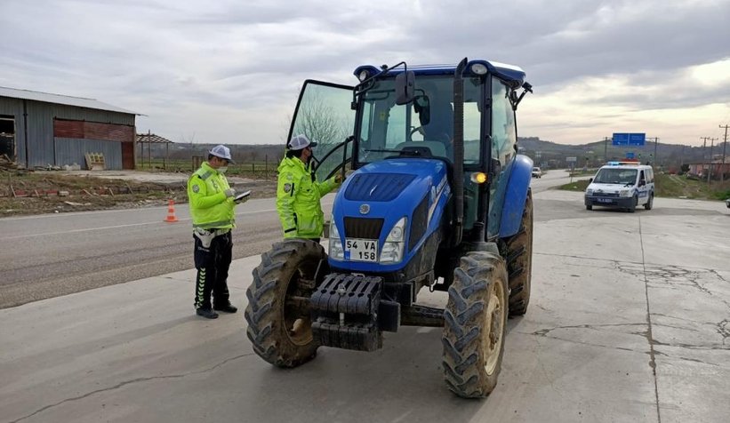 Şehirde büyük trafik denetimi