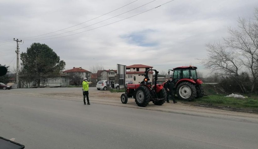 Şehirde büyük trafik denetimi