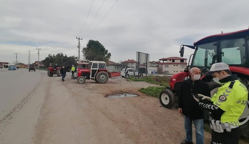 Şehirde büyük trafik denetimi