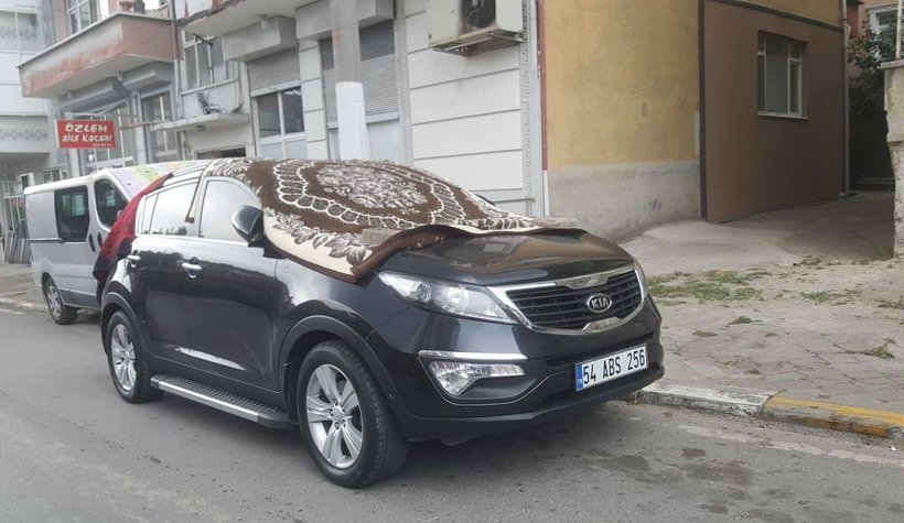 Şehirde dolu alarmı