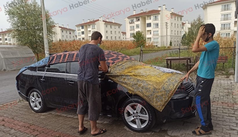 Şehirde dolu alarmı