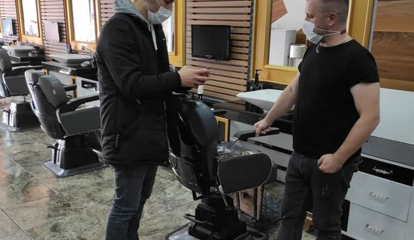 Şehirde koronayla büyük mücadele