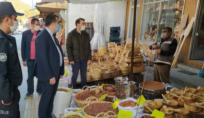 Şehirde koronayla büyük mücadele