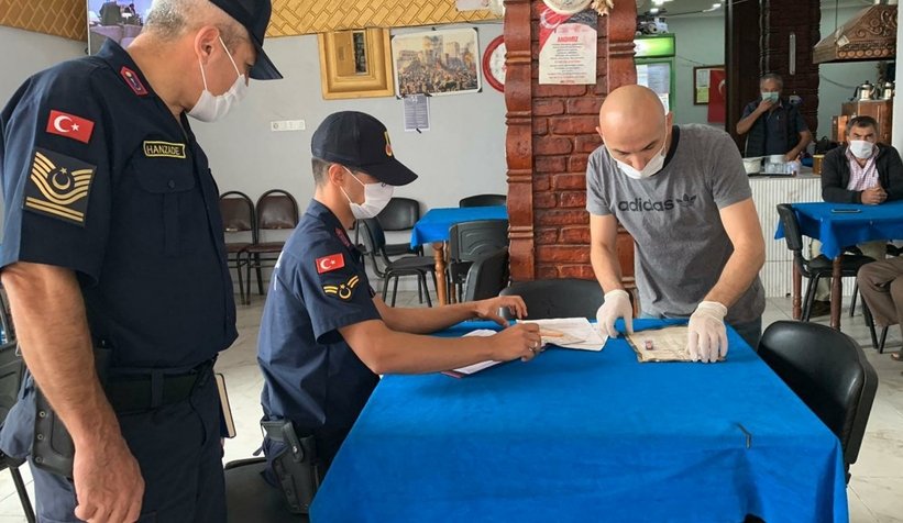 Şehirde koronayla büyük mücadele