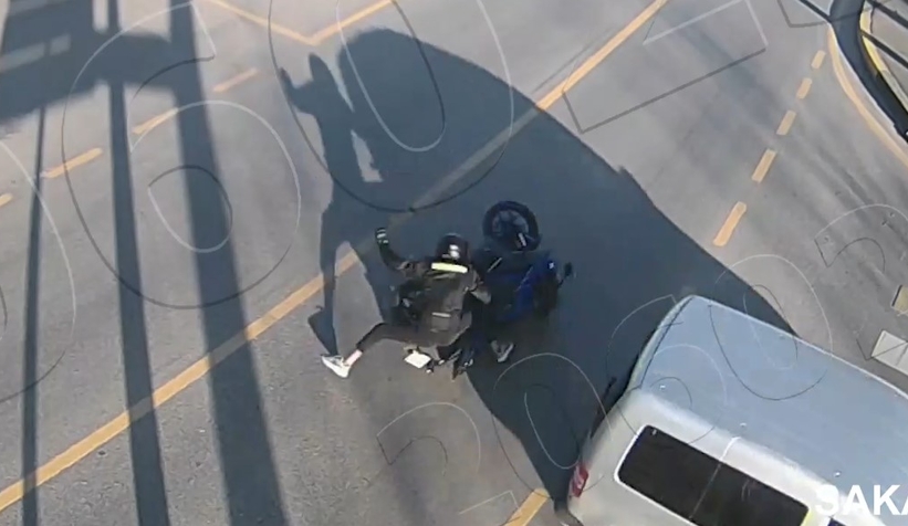 Şehirdeki kazalar KGYS kamerasında