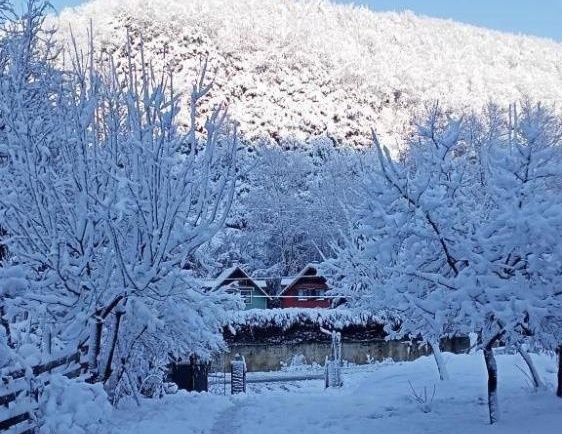 Şehirden kar fotoğrafları