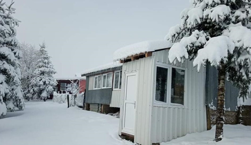 Şehirden kar fotoğrafları