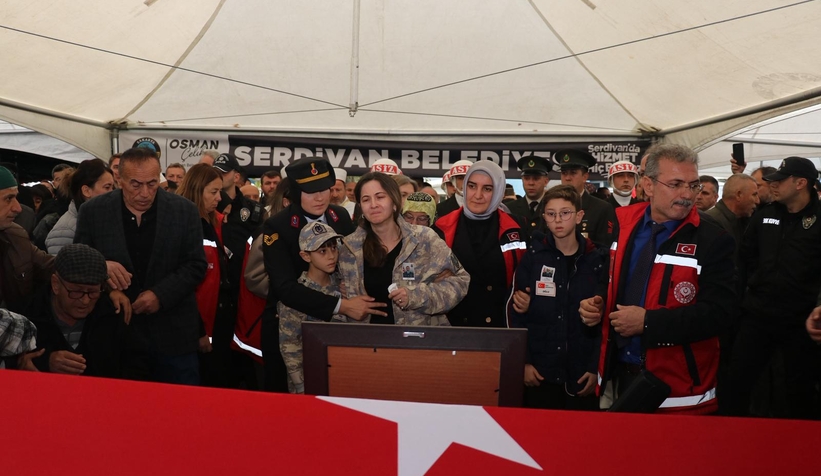 Şehit Akın Karakuş'un eşi; Vatan sağolsun şehidim