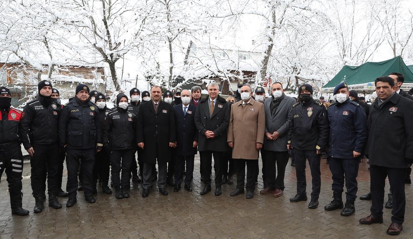 Şehit Emniyet Müdürü Ali Gaffar Okkan Mezarı başında anıldı