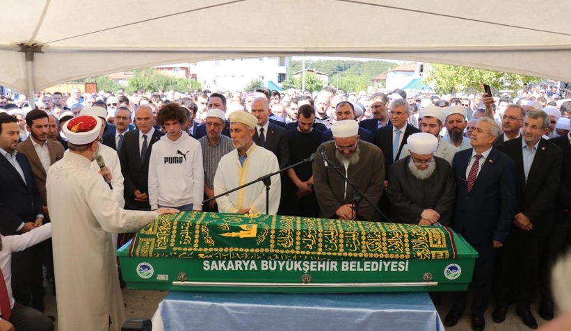 Şehit Kaymakamın babasına son görev