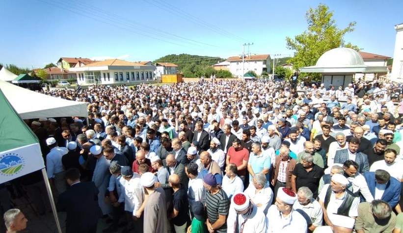 Şehit Kaymakamın babasına son görev