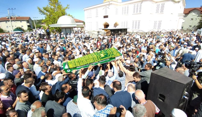 Şehit Kaymakamın babasına son görev