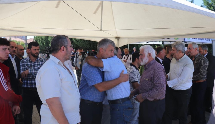 Şehit Kaymakamın babasına son görev