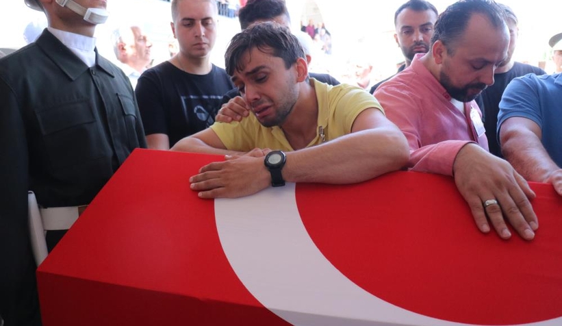 Şehit Teğmen Ömer Faruk Civelek'e son görev