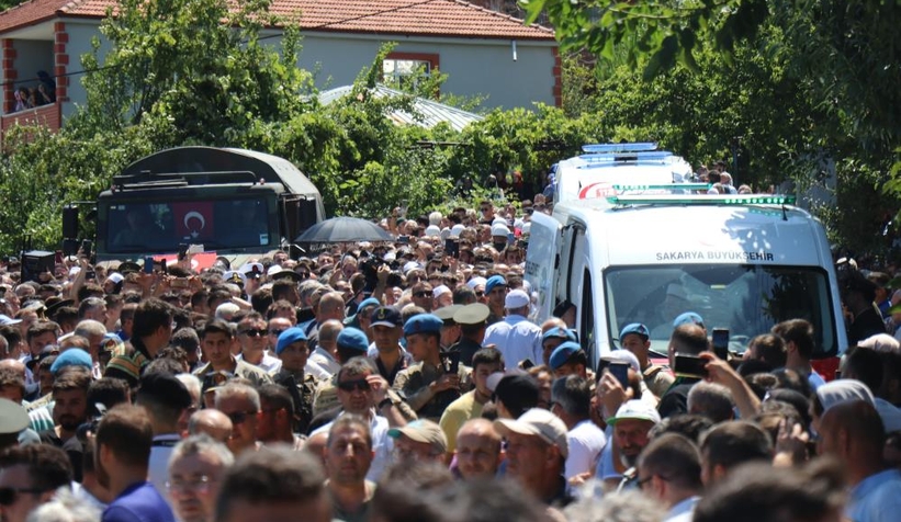 Şehit Teğmen Ömer Faruk Civelek'e son görev