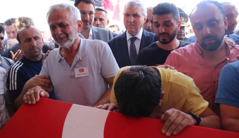 Şehit Teğmen Ömer Faruk Civelek'e son görev