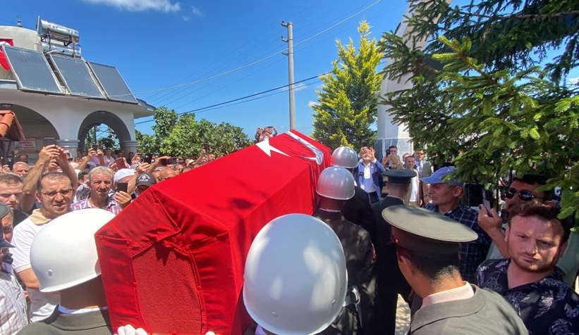 Şehit Teğmen Ömer Faruk Civelek'e son görev