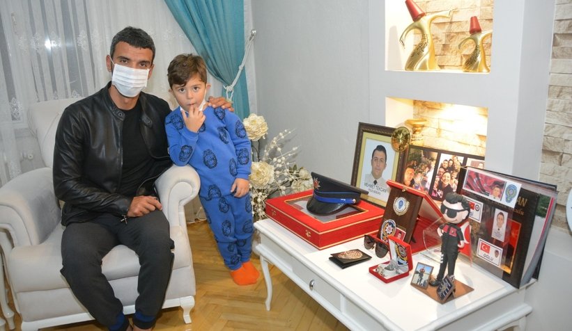 Şehit ve yaralı polislerin evlerini ziyaret ettiler