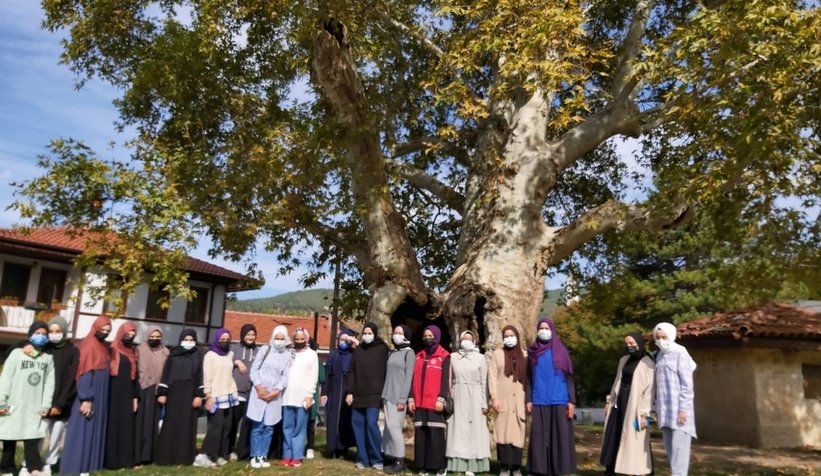 Şehit Yılmaz Ercan Kız Anadolu İHL'den Tarihin İzinde Kaşifler Projesi