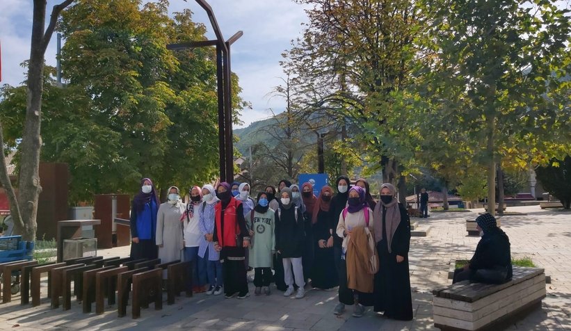 Şehit Yılmaz Ercan Kız Anadolu İHL'den Tarihin İzinde Kaşifler Projesi