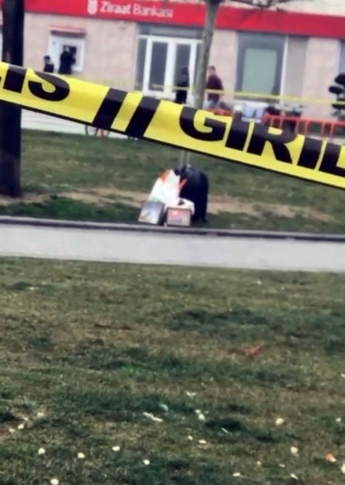 Şehrin göbeğinde şüpheli valiz paniği