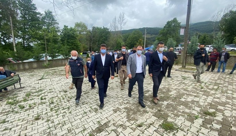 Sel kurbanı Sami amcaya acı veda