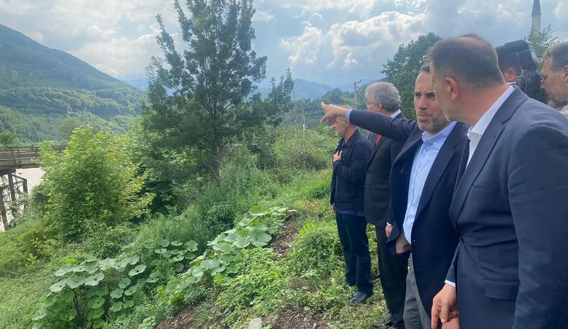 Selden zarar gören mahallelerde inceleme yaptılar