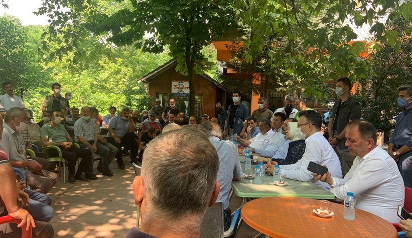 Selin vurduğu mahalleleri ziyaret ettiler