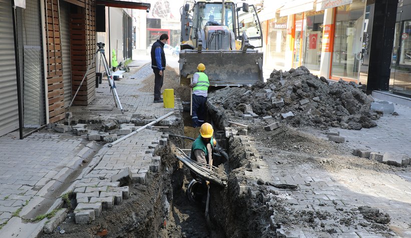 Semerciler’de altyapı çalışması başladı