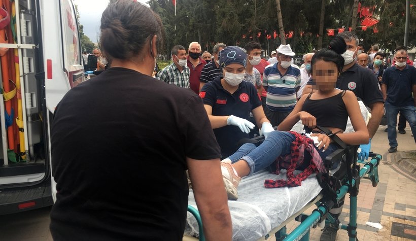 Şemsiyeli Park'ta eski sevgili dehşet saçtı