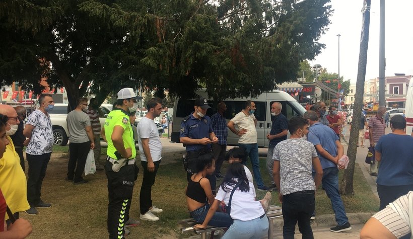 Şemsiyeli Park'ta eski sevgili dehşet saçtı