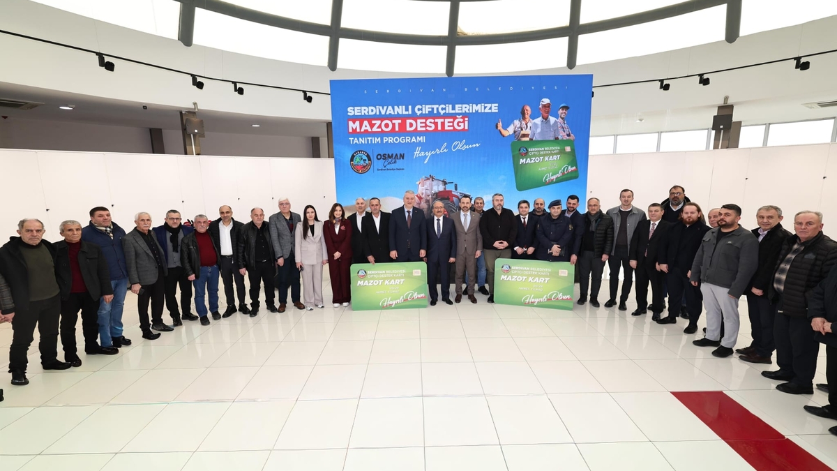 Serdivan Belediyesi'nden çiftçilere mazot desteği