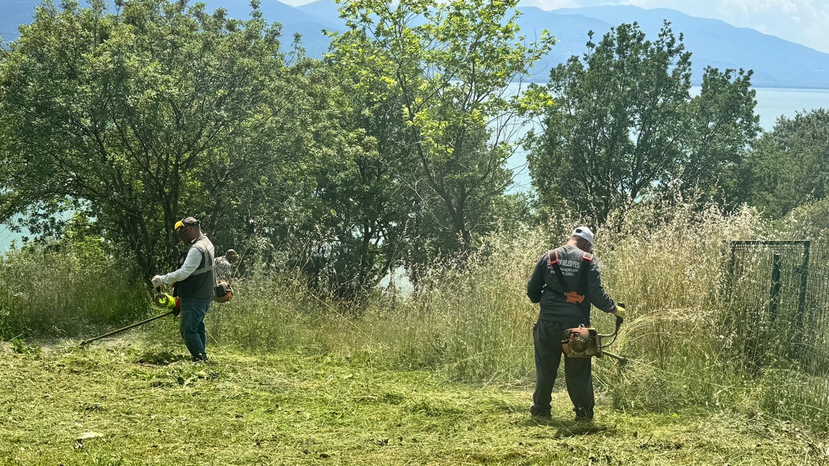 Serdivan'da bahar temizliği sürüyor
