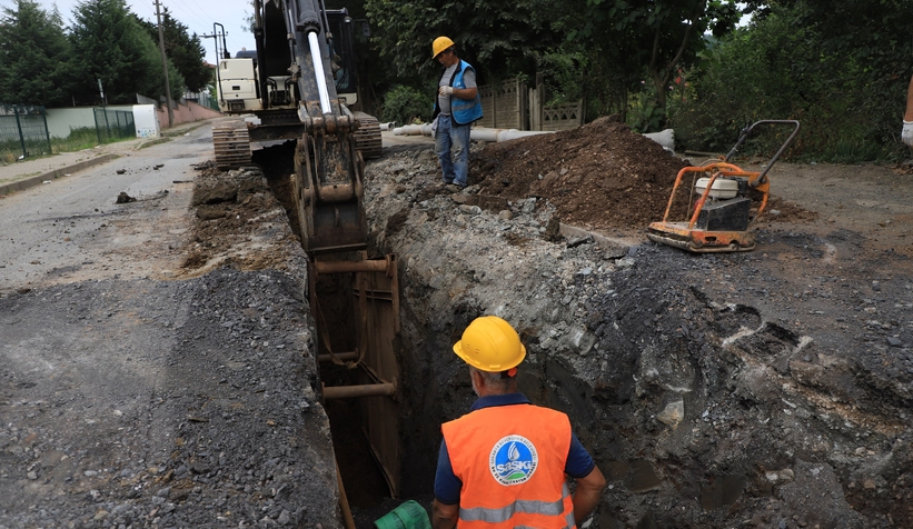 Serdivan'da dev altyapı çalışması tüm hızıyla devam ediyor