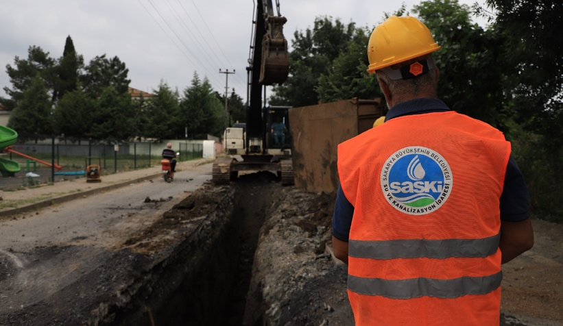 Serdivan'da dev altyapı çalışması tüm hızıyla devam ediyor
