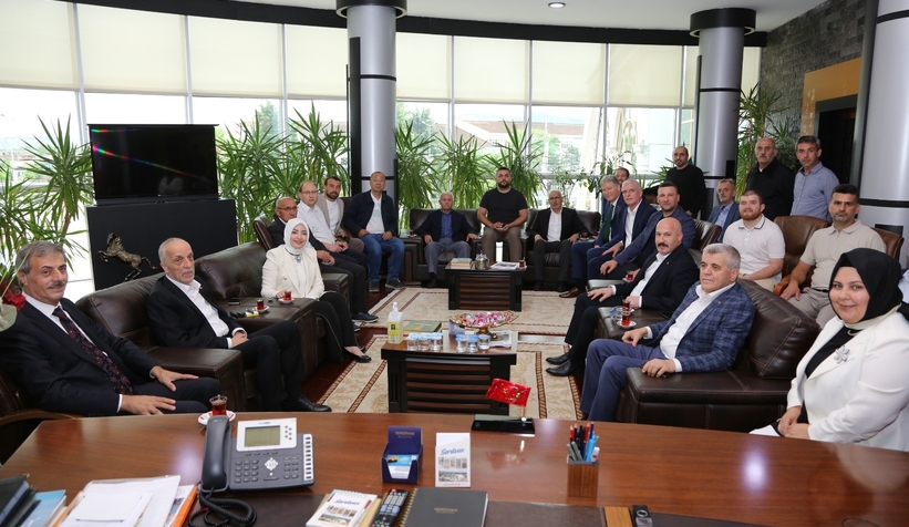 Serdivan'da geleneksel bayramlaşma programı