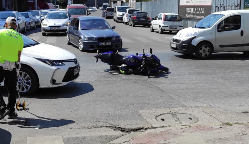 Serdivan'da kaza böyle geldi