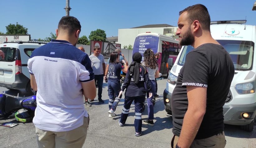 Serdivan'da kaza böyle geldi