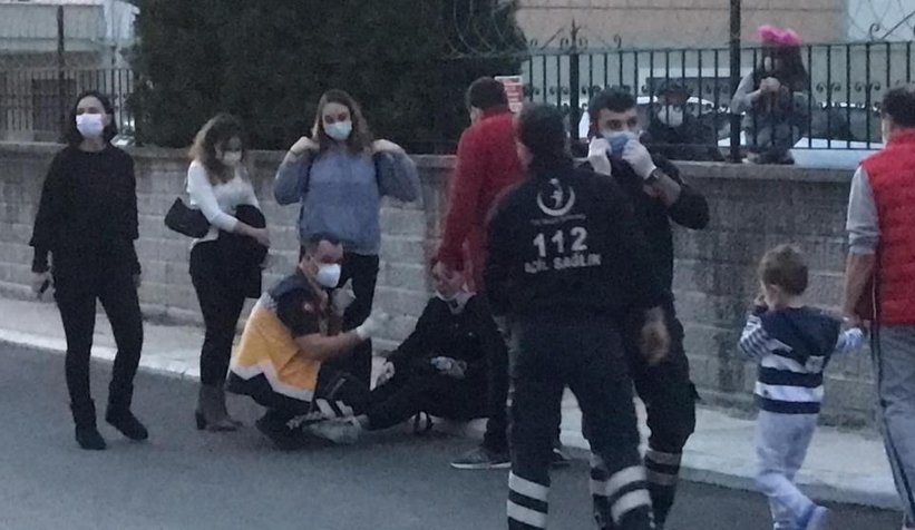 Serdivan'da kaza sonrası ortalık karıştı