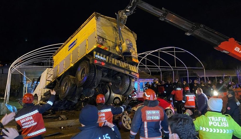 Serdivan'da ki korkunç kazada kahreden detay