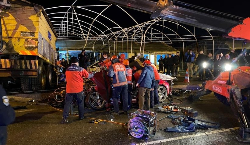 Serdivan'da ki korkunç kazada kahreden detay