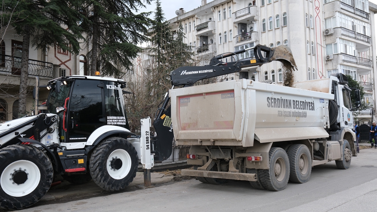 Serdivan'da mahalle otoparkları projesi